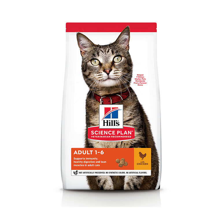 Hill’s Science Plan Adult Cat Food With Chicken 15kg