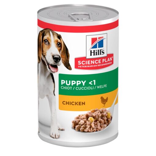 Hill’s Science Plan Puppy Wet Food With Chicken 370g