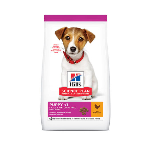 Hill’s Science Plan Small & Mini Puppy Food With Chicken 1