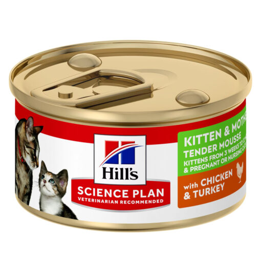 Hill’s Science Plan Wet Kitten & Mother Mousse with Chicken & Turkey 85g