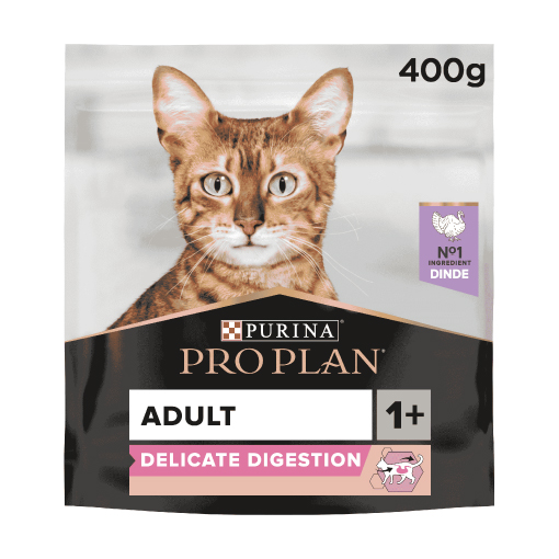 PRO-PLAN-ADULT-DELICATE-DIGESTION,-DRY-CAT-FOOD-TURKEY,400G