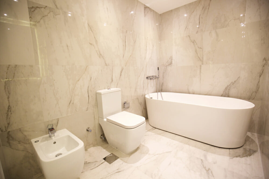 Smart Renovation Design & Fit-Out Company in Dubai presents beautiful Palma townhouse bathroom renovation.