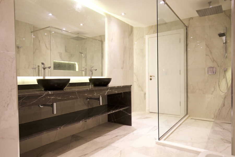 Smart Renovation Design & Fit-Out Company in Dubai presents beautiful Palma townhouse bathroom renovation.