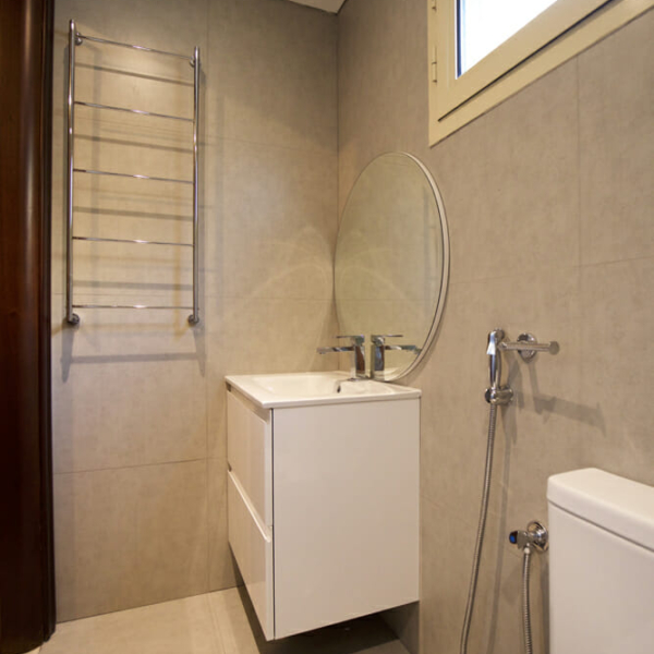 Smart Renovation Design & Fit-Out Company in Dubai presents beautiful Meadows hattan villa bathroom renovation.