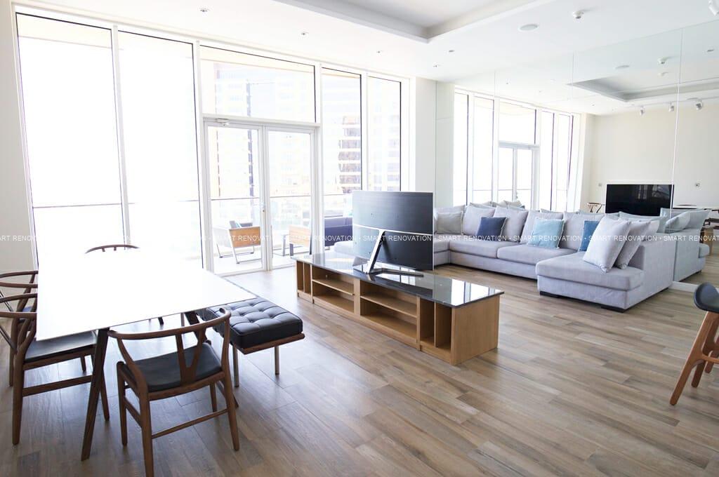 Smart Renovation Design & Fit-Out Company in Dubai presents beautiful apartment renovation.